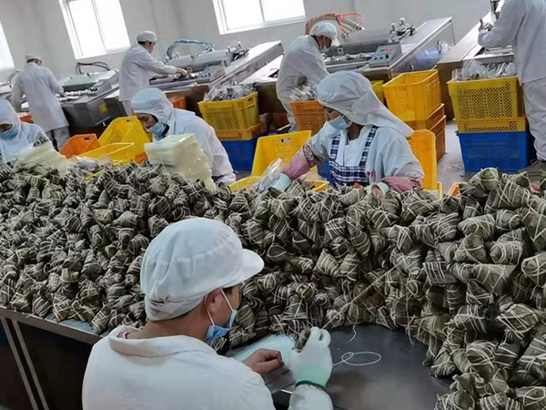 锦心斋-粽子生产线